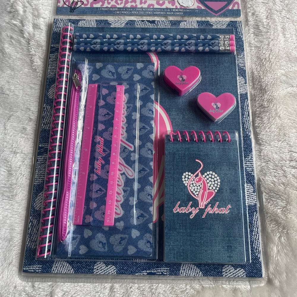 Baby Phat Stationary Set 11 pc
